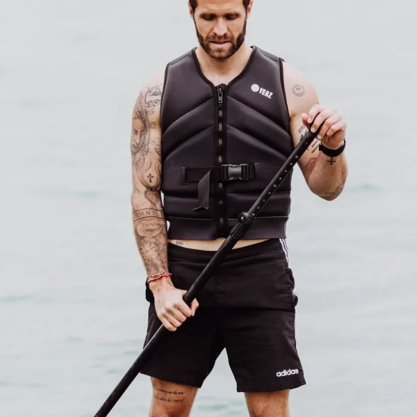 De gros 👏 Stand Up Paddle Yeaz Neovest Pro Gilet En Néoprène Avec Ceinture 🌟 7