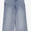 Nik & Nik Straight Leg Jeans Fiori Jeans Bleu Clair 11