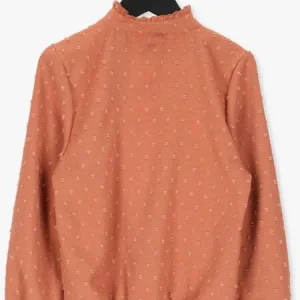 Indian Blue Jeans Blouse Dots Shirt En Marron 9