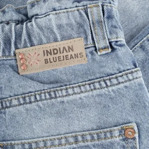 Indian Blue Jeans Mom Jeans Blue Lucy Mom Fit En Bleu 7