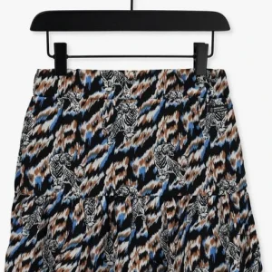 Indian Blue Jeans Mini-jupe Tiger Skirt En Bleu 9