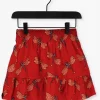 Carlijnq Mini-jupe Dragonfly – Skirt Ruffled En Rouge 11