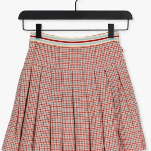 magasin Ao76 Jupe Plissée Sada Red Check Skirt En Rouge 9