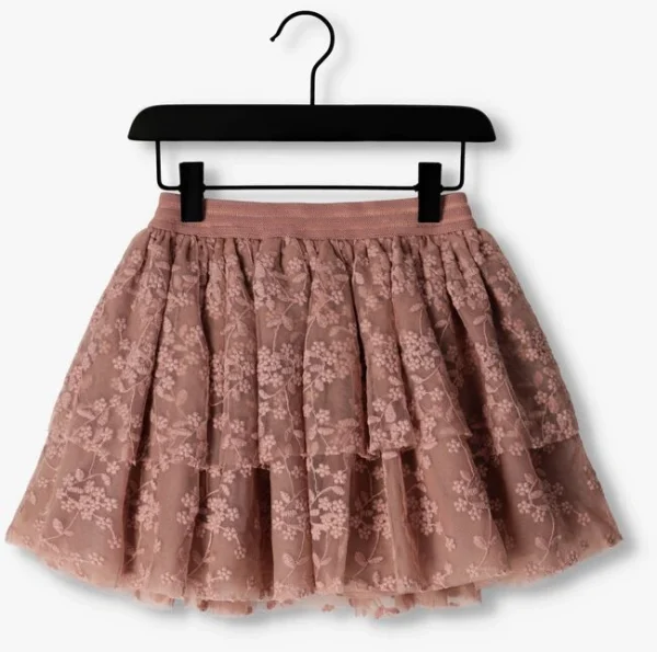 Lil Atelier Lil’ Atelier Mini-jupe Nmfroa Tulle Skirt En Marron magasin pour 1