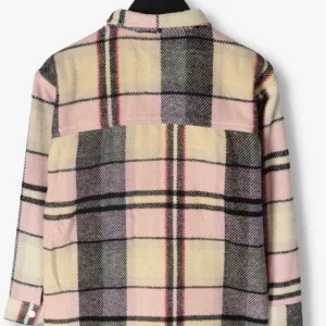 Nobell Blouse Tinker Oversized Check Shirt En Rouge online boutique 9