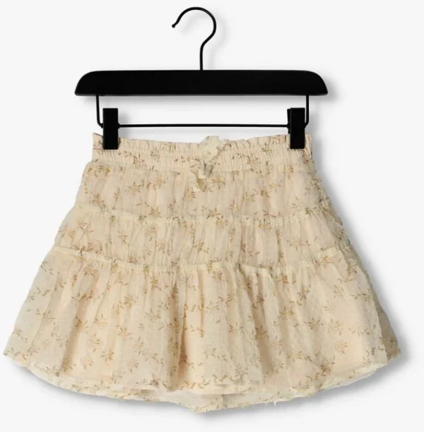 Like Flo Mini-jupe Fancy Flower Skirt En Beige 1