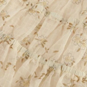 Like Flo Mini-jupe Fancy Flower Skirt En Beige 7