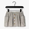 Lil Atelier Lil’ Atelier Mini-jupe Nmfdaisy Loose Skirt En Gris 16