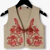 Looxs Gilet Waistcoat En Multicolore REMISE allant jusqu. 13