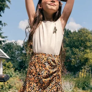 Looxs Mini-jupe Crinkle Flower Skirt En Multicolore vente en ligne pas cher 9