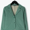 Moodstreet Blazer Blazer In Check Jacquard Knit Check En Vert 13