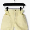 Ikks Pantalon Court Short Denim En Jaune 11