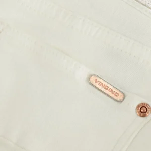 Vingino Skinny Jeans Amia Cropped En Blanc 6