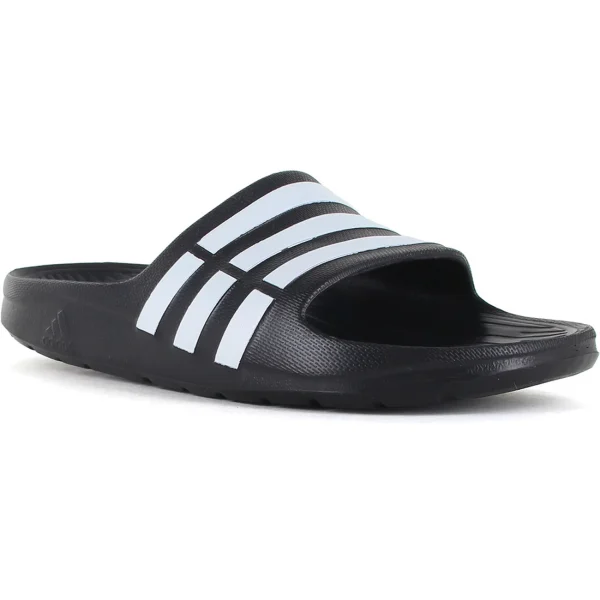 Coupon ✨ Piscine Enfant Adidas Duramo Slide K NOIR 🤩 6