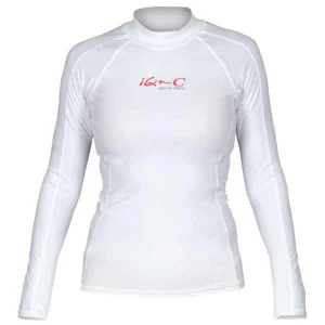 Meilleur prix 🎁 Plongee Iq-company Iq-company Uv 300 👕 Shirt Watersport BLANC 👏 7