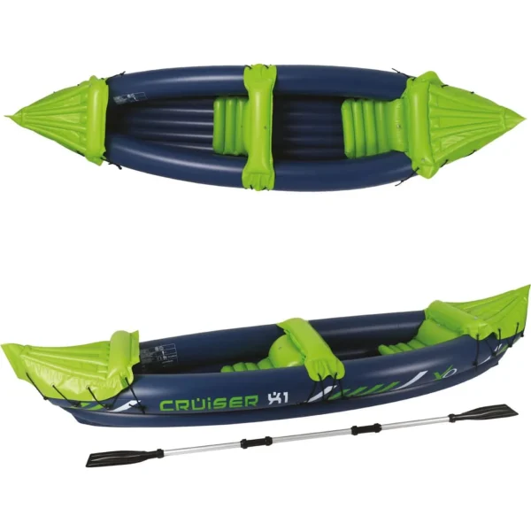 Acheter ✔️ Kayak Xqmax Xq Max Kayak Cruiser X1 325x81x53 Cm Bleu Et Vert 👏 4