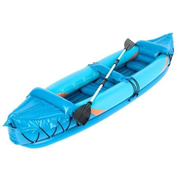 Bon marché ⌛ Surpass Kayak Gonflable Surpass – 325 Cm – 2 Places – 1 Pagaie Alu Double Et Pliable 🎁 livraison la plus rapide 1