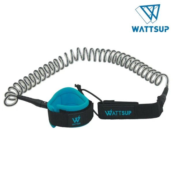 Sortie 🎁 Wattsup Leash Coiled Torsadé Wattsup Pour Sup/surf 10′ 👏 1