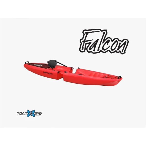 magasin solde Promo 🧨 Voile Point65°n Kayak Modulable Point 65°n Sit-on-top Falcon Solo ROUGE ⭐ 1