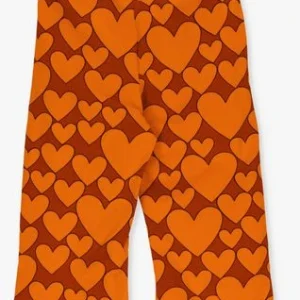 Carlijnq Pantalon évasé Hearts – Flared Legging En Orange boutique pas cher 9