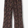 soldes officiel Looxs Pantalon évasé 2233-5699 En Marron 11