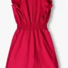 meilleure qualité Like Flo Combinaison Tencell Twill Jumpsuit Long En Rose 11