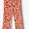 Ammehoela Pantalon évasé Am.liv.33 En Rouge se précipiter pour acheter 13