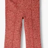 Looxs Pantalon évasé Little Floral Flared Pants En Rouge en ligne vente 11