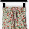 soldes en ligne Moodstreet Pantalon Court Short With Frills Aop Strawberries Corail 10