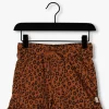 Moodstreet Pantalon Court Short With Ruffle In Aop Leopard En Marron Service Clients Dédié 11