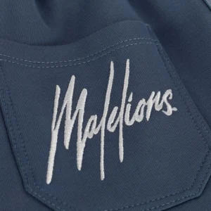 Malelions Pantalon De Jogging Trackpants Bleu Foncé grande promotion 7